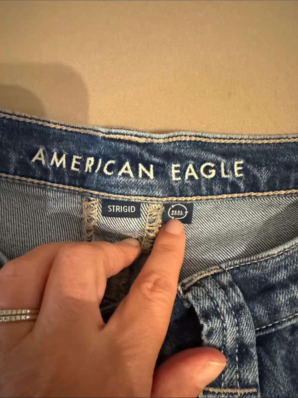 American Eagle Outfitters Indigo Relaxed Jeans